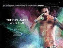 Tablet Screenshot of gagamilano.com